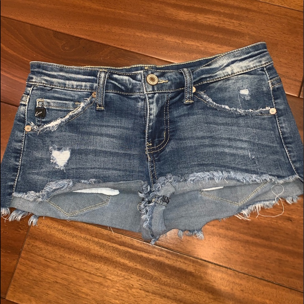 Kancan denim shorts
